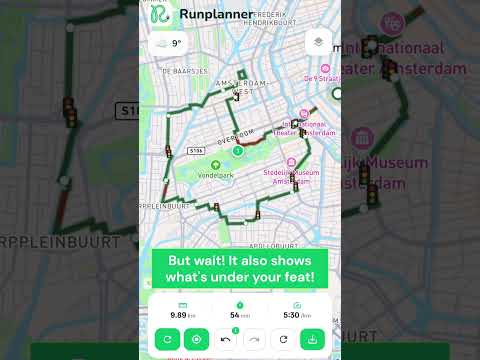 Runplanner: Running route plan video thumbnail