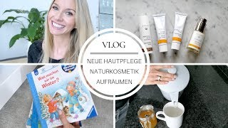 MEINE HAUTPFLEGE | Neue Naturkosmetik, aufräumen, Haushalt, kochen | MamaVLOG | MamaBabyLiebe
