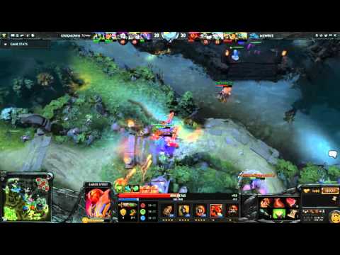 Unknown vs Newbee. Rubick Fail