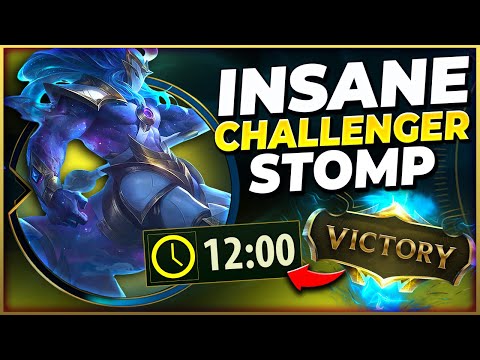 #1 HECARIM WORLD INSANE 1V9 ENDS THIS CHALLENGER GAME IN 12 MINUTES! - League of Legends