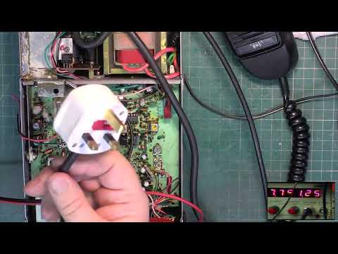 DNT B40 CB27/81 UK FM CB radio base - repair/alignment part 1 of 2