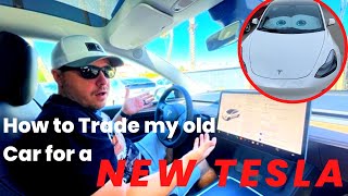 How to Trade my old car for a New Tesla