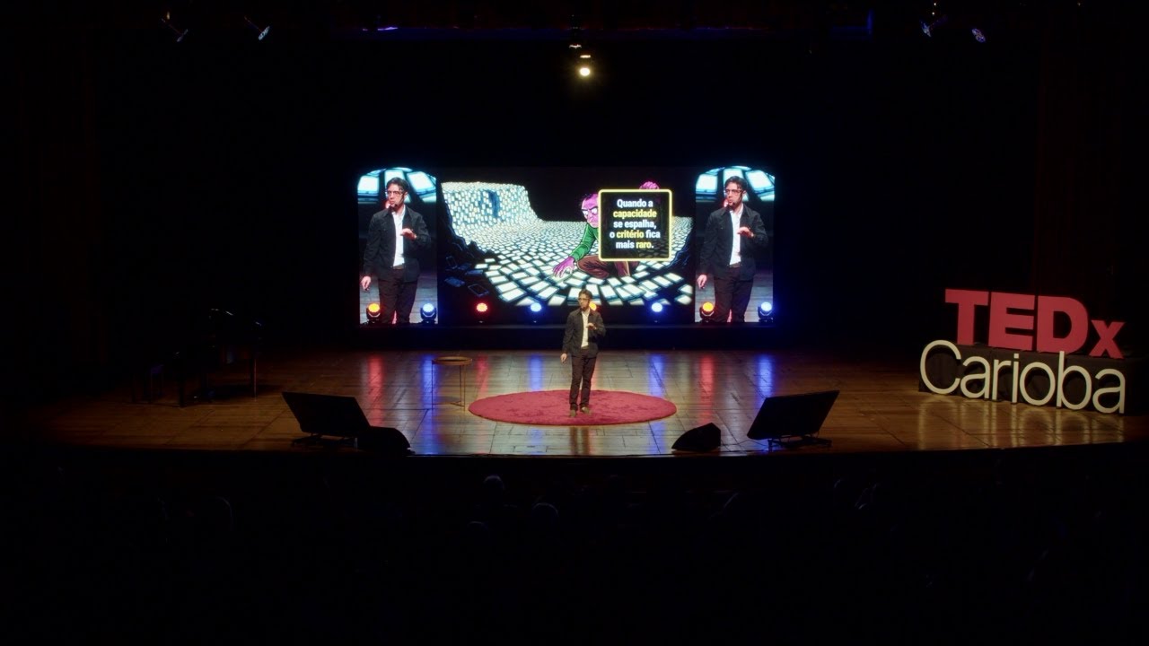 O Que Acontece Quando a I.A. Nos Devolve Tempo | Daniel Barros | TEDxCarioba