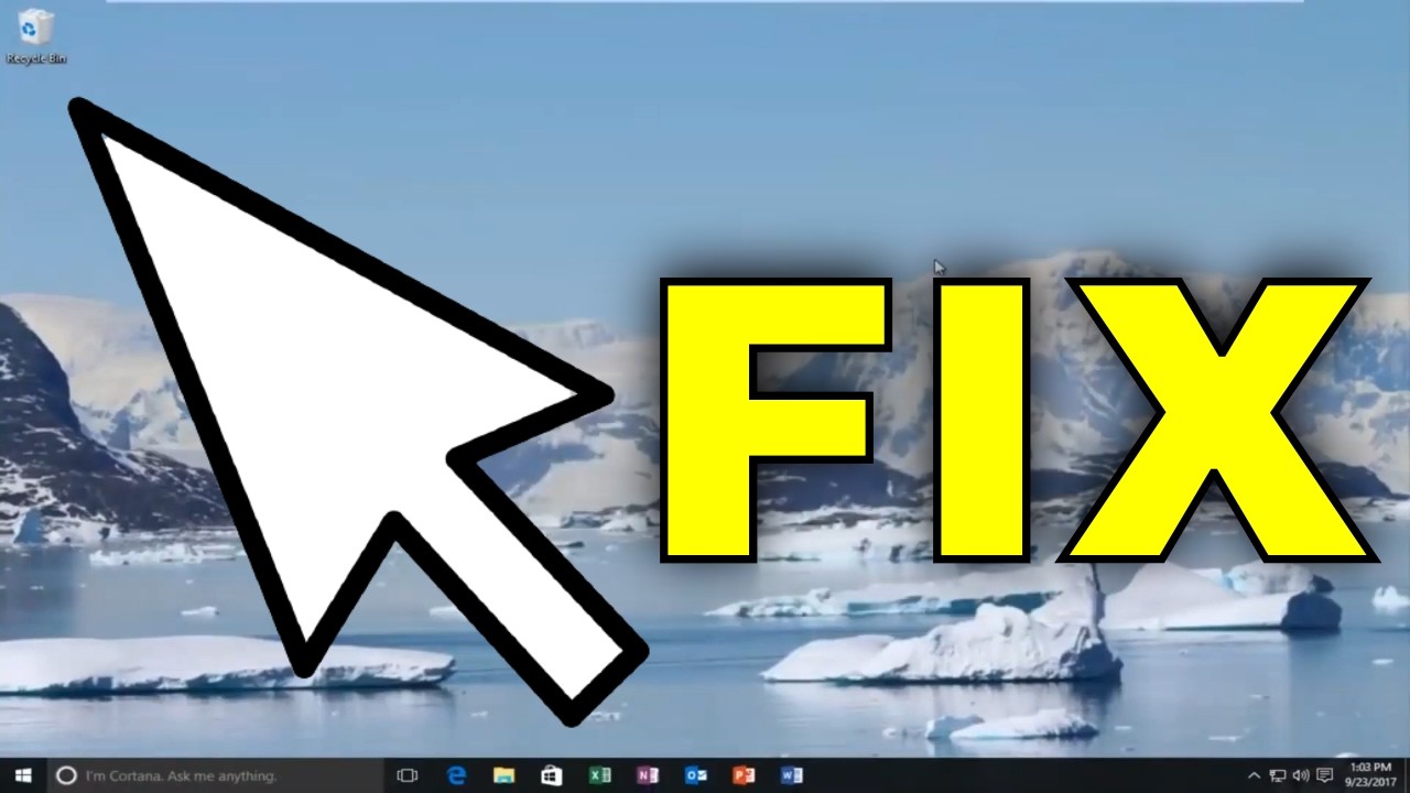 Mouse Pointer Not Working in Windows 10 - Simple Solution