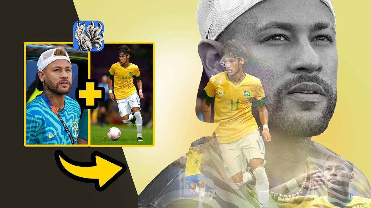 Como fazer o Efeito Dupla Exposição no PHOTOCRAFT | O Clone GRÁTIS do Photoshop