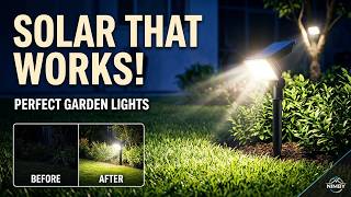 NYMPHY Solar Lights Review | Finally, Solar Lights That Actually Work!