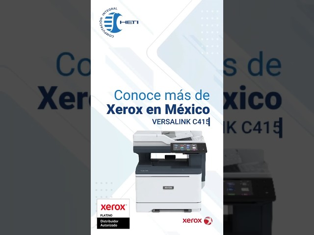 Vídeo relacionado con Xerox C415dn A4 40ppm Impresora Láser Multifunción con Impresión Dúplex - Impresión/Escaneo/Copia/fax - Todo en Uno