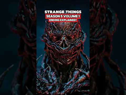 Stranger Things Season 5 Volume 1 Ending EXPLAINED‼️