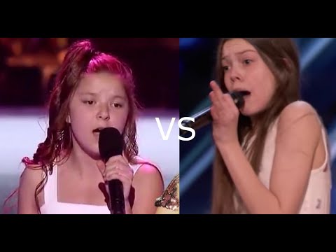 Fantasy Match up: Courtney Hadwin (@courtneyhadwin) vs Bianca Ryan (@officialbiancaryan)