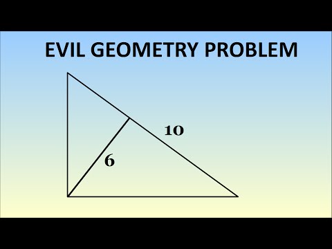 This Seemingly Easy Geometry Question Is Just Plain Evil