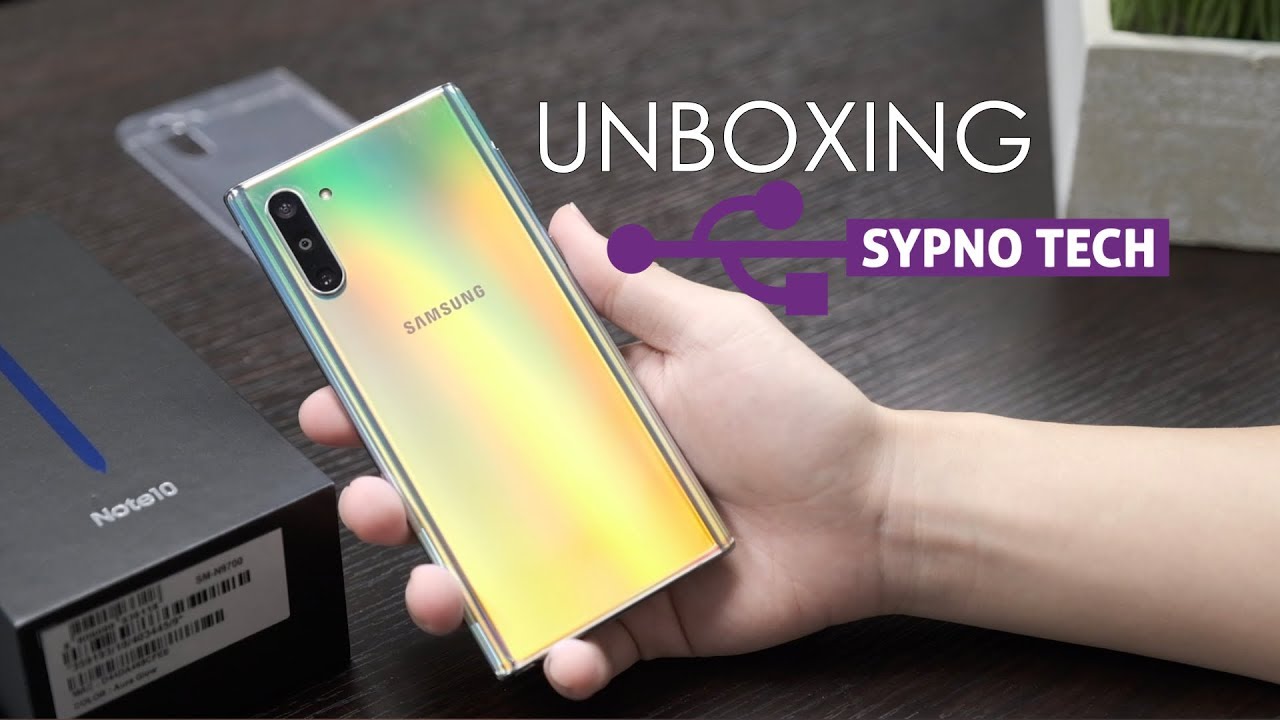 Samsung Galaxy Note 10 Unboxing