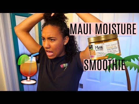 Maui Moisture Curl Quench + Coconut Oil Curl Smoothie...