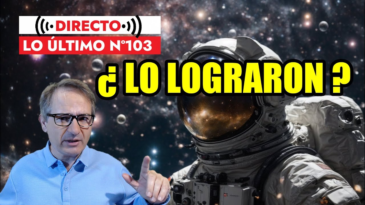 Lo Último 103 🟥 ¿HAN CAPTADO MATERIA OSCURA? | China realiza un rescate espacial | Y más NOTICIAS