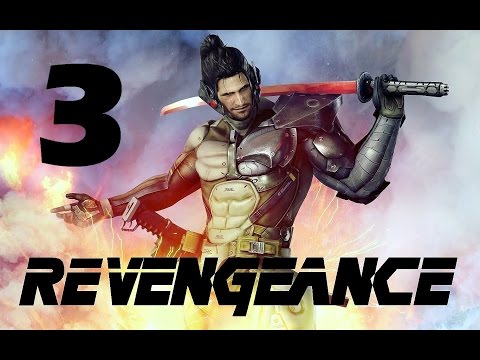 Metal Gear Rising (PC) | Jetstream Sam DLC | Revengeance Difficulty Guide | 3 "Sewers (Cont.)"