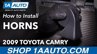 How to Replace Horns 06-11 Toyota Camry