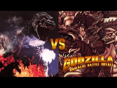 Burning Godzilla vs. Godzilla: Daikaiju Battle Royale