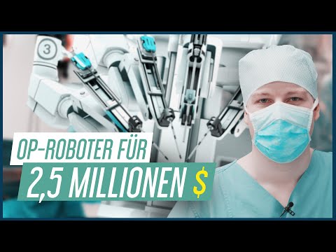 Ich durfte einen OP-Roboter steuern