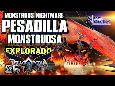 25) ¿Qué es el PESADILLA MONSTRUOSA? HOOKFANG || Como entrenar a tu dragón HTTYD [Alien Legacy]