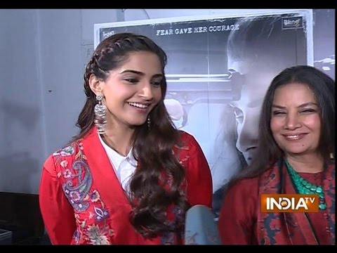 Sonam Kapoor, Shabana Azmi Promote Movie 'Neerja' | Exclusive Interview