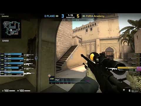 Pov csgo demo kNgV (40/25) O PLANO vs Furia Academy - Mirage (ESL Challenger Rottherdam 14/09/2022)