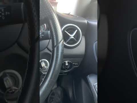 Mercedes Benz CLA Gear Reset  - Without changing gear, consult workshop