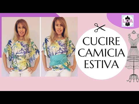 Cucire una camicia in 30 minuti | DIY Shirt