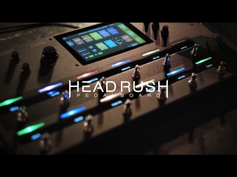 Le Pedalboard HEADRUSH avec le moteur Eleven HD (vidéo de La Boite Noire)