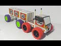 How To Make Matchbox Truck At Home Diy Matchbox Truck Container Mini Crafts