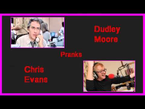 Dudley Moore Pranks Chris Evans During Radio Interview - Rare Audio!