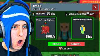 Accepting EVERY TRADE in Steal a Brainrot..
