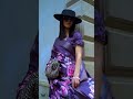 Shot In London Trendy Digital Print Satin Silk Saree