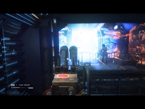 Alien: Isolation Gameplay Part 23 - The Anesidora Part 2 and Space Walk!