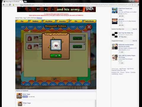 Ninja Saga : Tips for TP 55 tps in 1 day