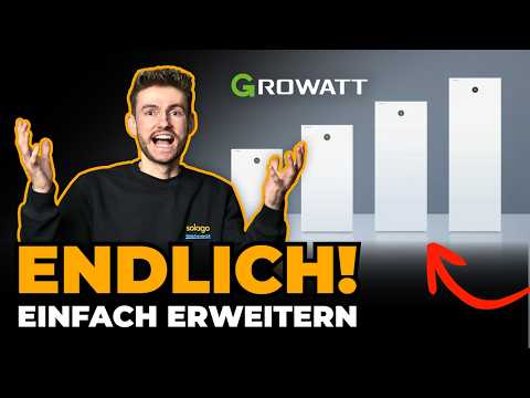 Growatt APX 5.0M-B3 BMS Mastermodul Video