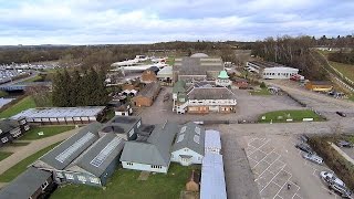 Christmas flight around Brooklands Museum 2014 - A birds Eye View