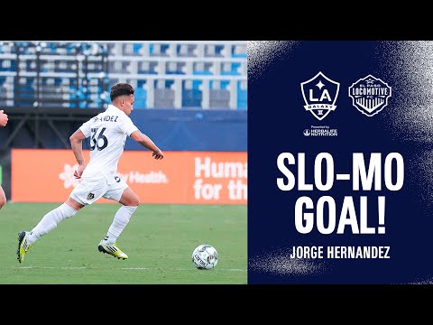 SLO-MO GOAL: Jorge Hernandez vs. El Paso Locomotive FC | October 17, 2021