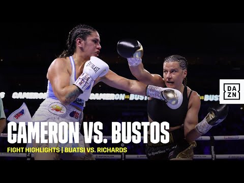 FIGHT HIGHLIGHTS | Chantelle Cameron vs. Victoria Bustos