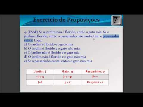 Lógica de Programação 31 Exercicio 4 Proposição