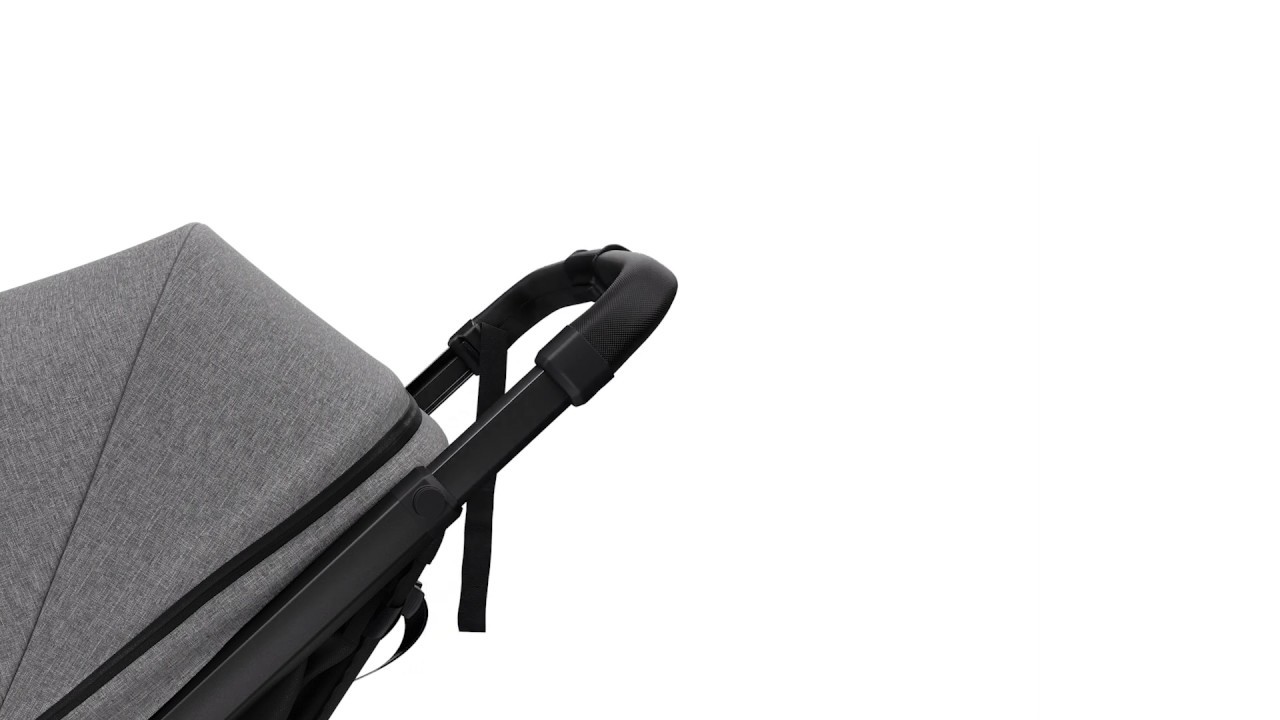 Thule Spring Grey melange on aluminium - Feature: Handlebar adjustment