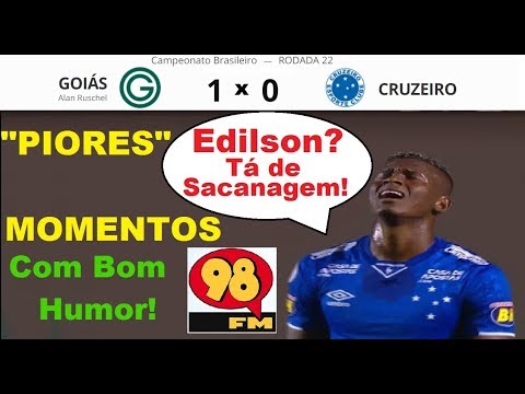 GOIÁS 1 x 0 CRUZEIRO & Bom Humor 98FM Melhores Momentos Brasileirão 2019 22ª Rodada 98Live