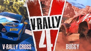 V-Rally 4 toont de modi V-Rally Cross en Buggy in een spectaculaire trailer