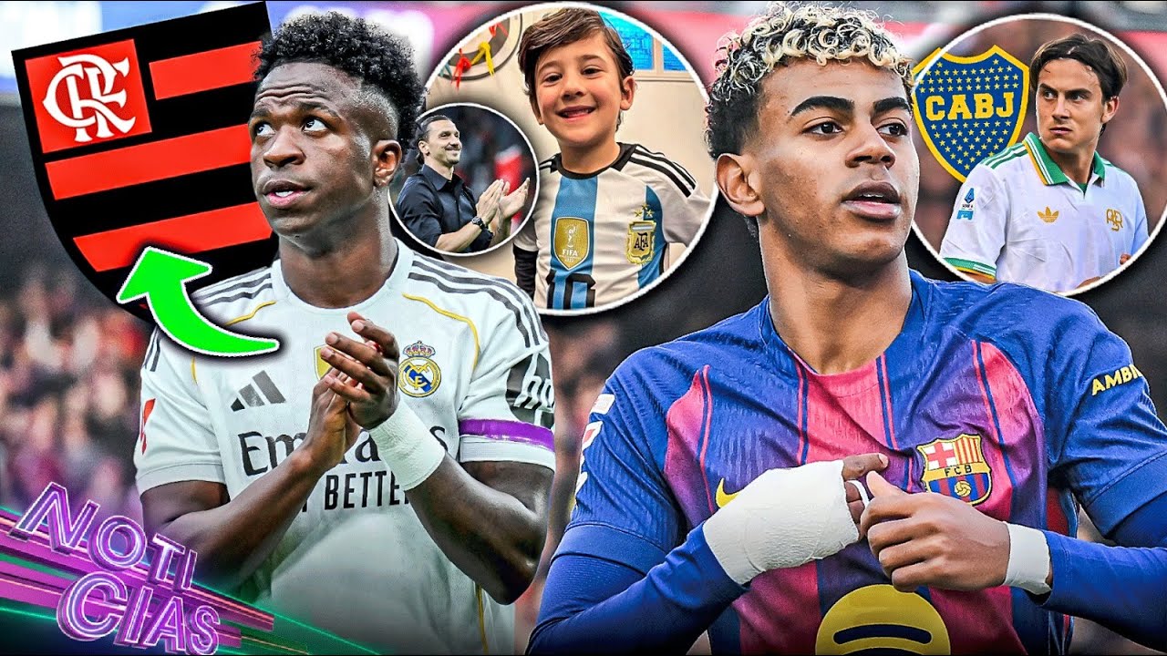 ¡Barça va por todo! | Ibra ilusiona: "Es el mini Messi" | "Vini volverá a Brasil" | ¿Dybala a Boca?