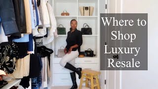 WHERE TO SHOP LUXURY RESALE | How to find high quality clothes