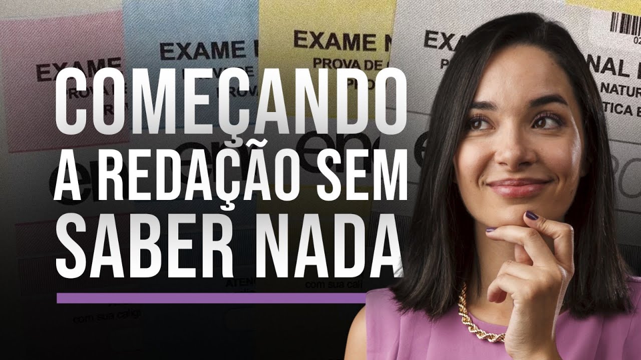 O Segredo Para Começar Qualquer Redação Fácil!