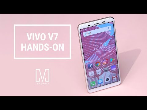 Vivo V7 Unboxing & Hands-On