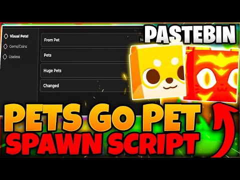 [NEW] 🔥 PETS GO! ✨ Best pet spawn Scripts: Gem Spawn💎 l Coin spawn🪙 l MOBILE! **PASTEBIN**