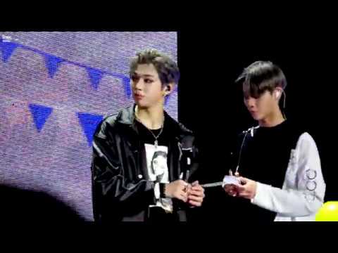 171224 Wanna One Premier Fan-Con In Busan / 릴레이게임 배진영 Focus