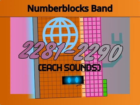 Nummernblöcke Band 2281-2290 (Jeder Ton)