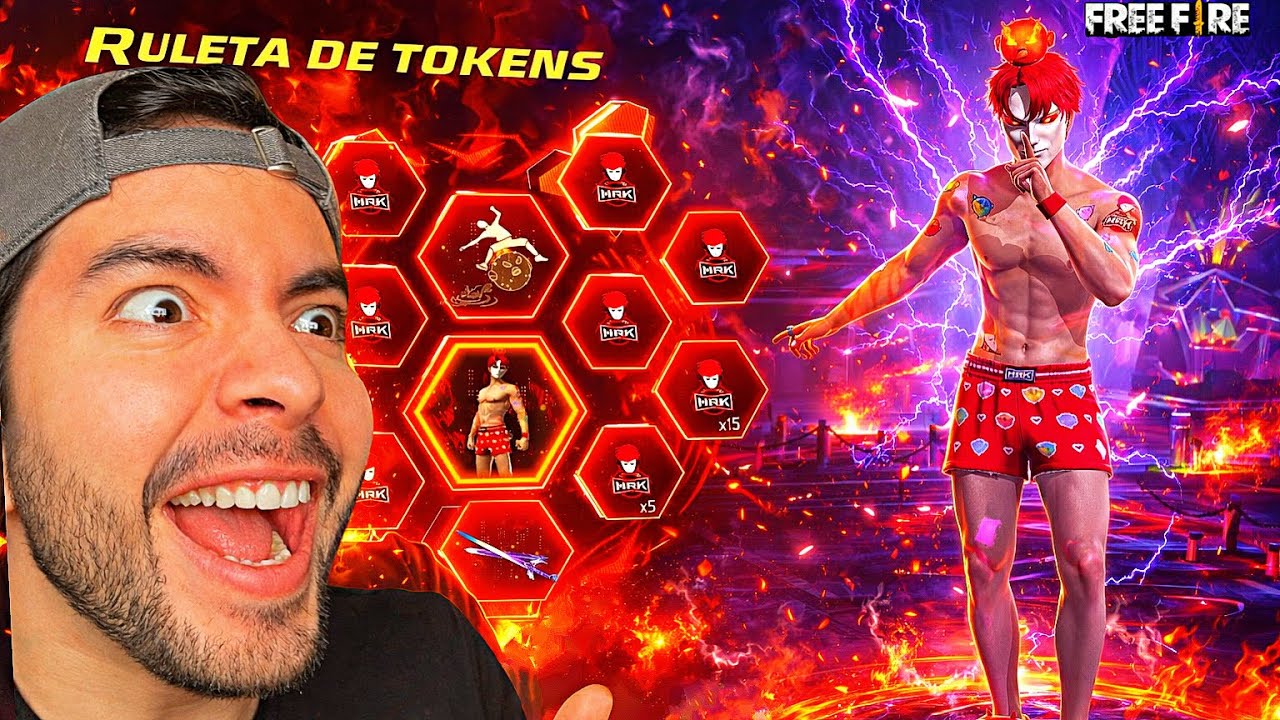 NUEVA RULETA CON TRAJES LEGENDARIOS EN FREE FIRE y SUBIENDO A GRAN MAESTRO #freefire