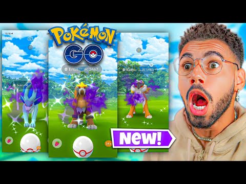 CÃES LENDÁRIOS *SHINY* SHADOW… A NIANTIC TÁ FAZENDO DE NOVO.. 🤯😱😨 #pokemongo